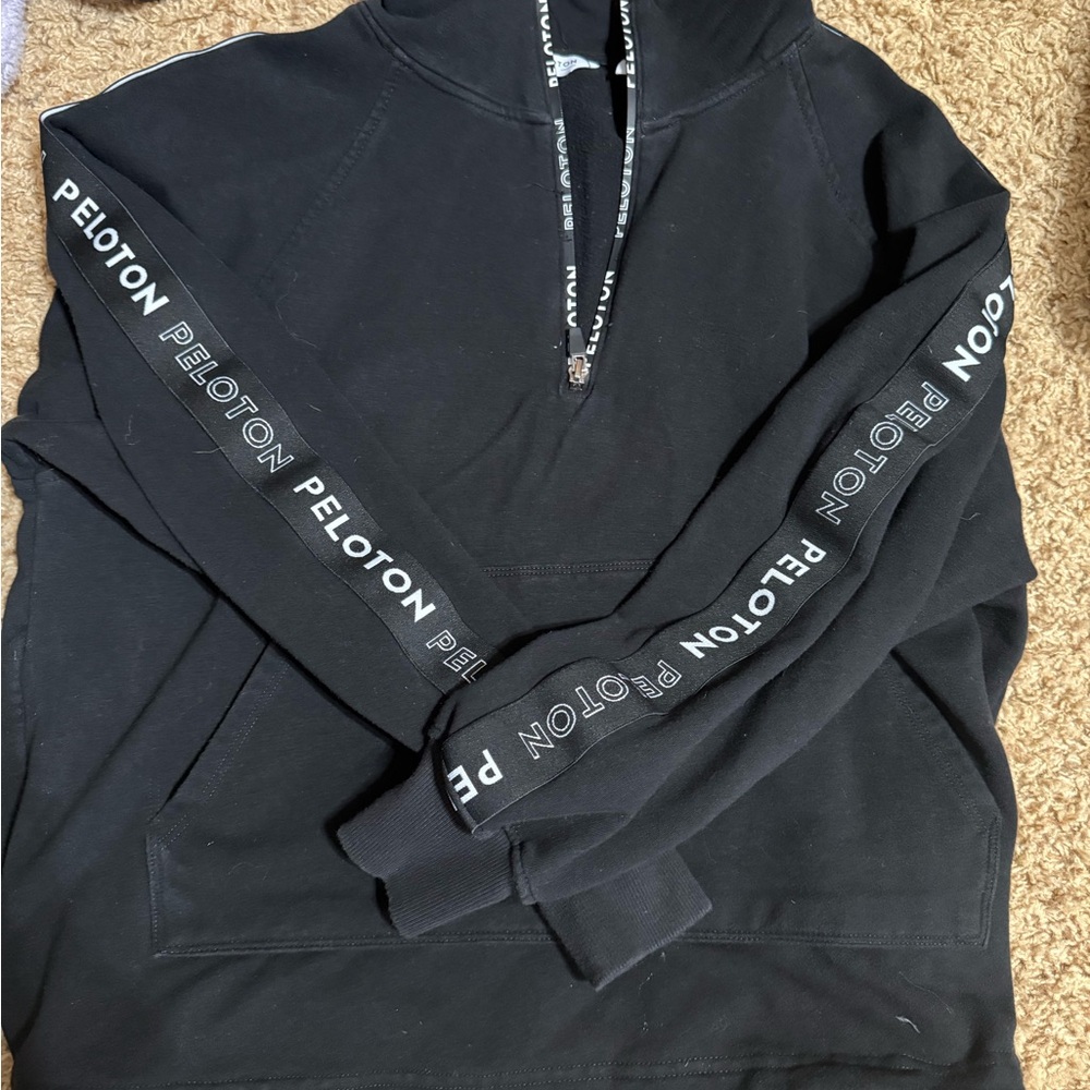 Peloton Black Half-Zip Pullover